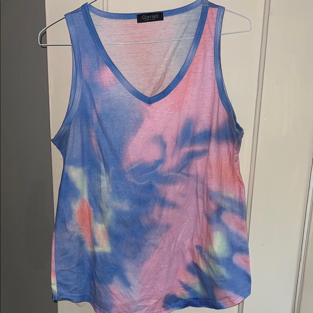 Tie-Dye Tank Top